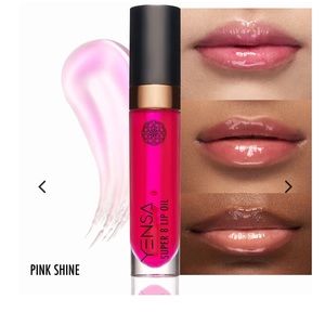 (NEW) in box YENSA Super 8 Lip Oil in Pink.